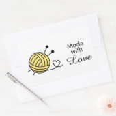 Kogelbal van het krijngestel - Aangepaste kleur Rechthoekige Sticker (Envelop)