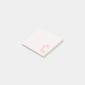 Kogelballetschoenen, balletdanser post-it® notes (Schuin)