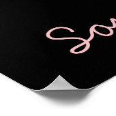 Kogelballetschoenen, balletdanser poster (Hoek)