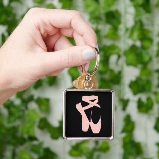 Kogelballetschoenen, balletdanser sleutelhanger (Hand)