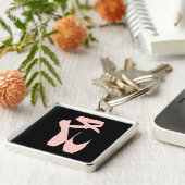 Kogelballetschoenen, balletdanser sleutelhanger (Zijkant)