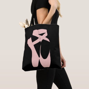 Kogelballetschoenen, balletdanser tote bag