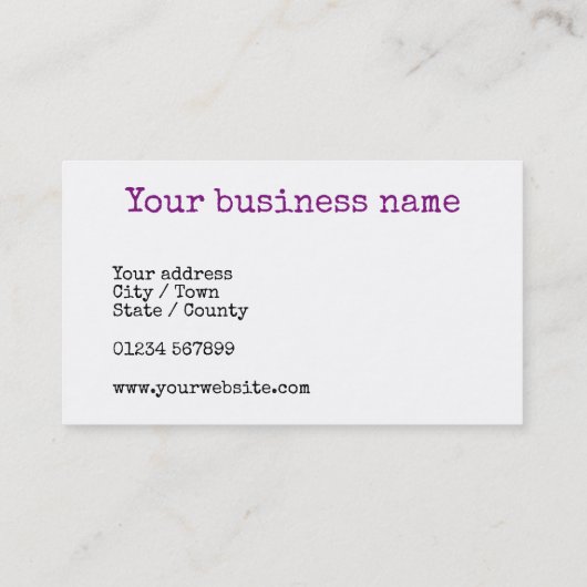 Kogelband en haakhaak, voor een garens visitekaartje (Achterkant)