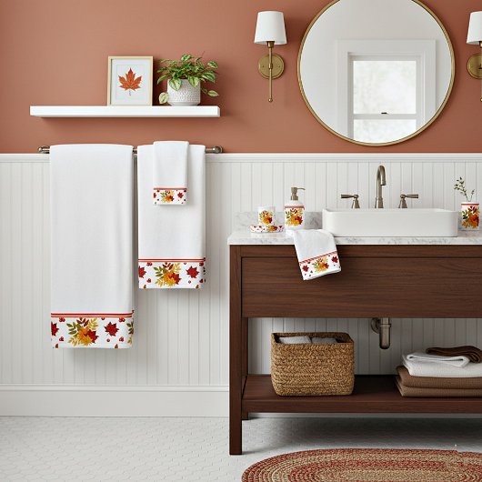 Kogelbladeren en badhanddoekset voor bessen bad handdoek