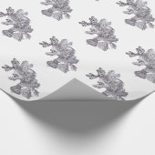 Kogelbladeren met eikels cadeaupapier (Hoek)