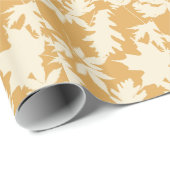 Kogelbladeren seizoensgebonden verpakkingspapier cadeaupapier (Rol Hoek)