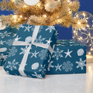 Kogelblikvangers en snuitvlokjes cadeaupapier