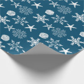 Kogelblikvangers en snuitvlokjes cadeaupapier (Hoek)