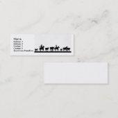 Kogelboeien Mini Visitekaartje (Voorkant / Achterkant)