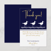 Kogelboer Bedankkaart (Voorkant / Achterkant)