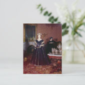 Kogelboon van Mary Todd Lincoln Briefkaart (Staand voorkant)