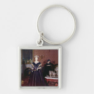 Kogelboon van Mary Todd Lincoln Sleutelhanger