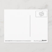 Kogelcabine bij zonsondergang aan de nederlandse k briefkaart (Achterkant)