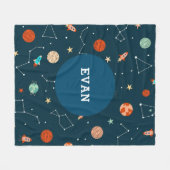 Kogelen voor buitenruimtectoren, speciaal ontworpe fleece deken (Voorkant (Horizontaal))