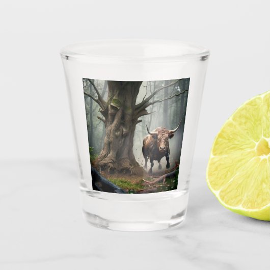 kogelglas shot glas (Voorkant)