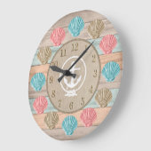 Kogelhout Nautische zeeshells en anker Grote Klok (Hoek)