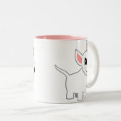 Kogelijk Cartoon bull Terrier Mok (Voorkant rechts)