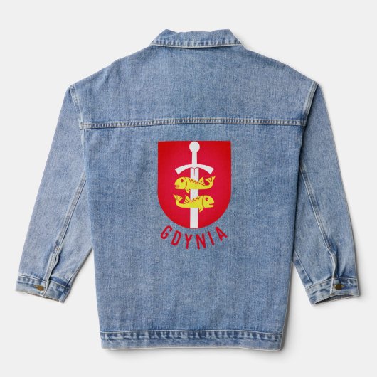 Kogeljas Gdynia, Polen Denim Jacket (Achterkant)