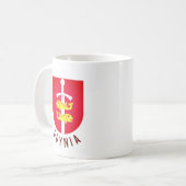 Kogeljas Gdynia, Polen Koffiemok (Voorkant links)