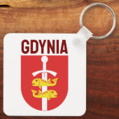 Kogeljas Gdynia, Polen Sleutelhanger (Achterkant)