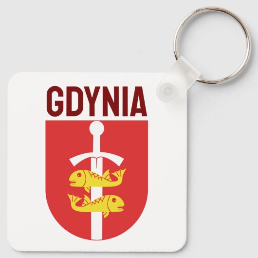 Kogeljas Gdynia, Polen Sleutelhanger (Achterkant)