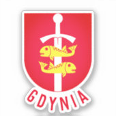 Kogeljas Gdynia, Polen Sticker (Voorkant)