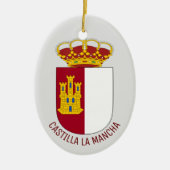Kogeljas van Castilla La Mancha - Spanje Keramisch Ornament (Voorkant)