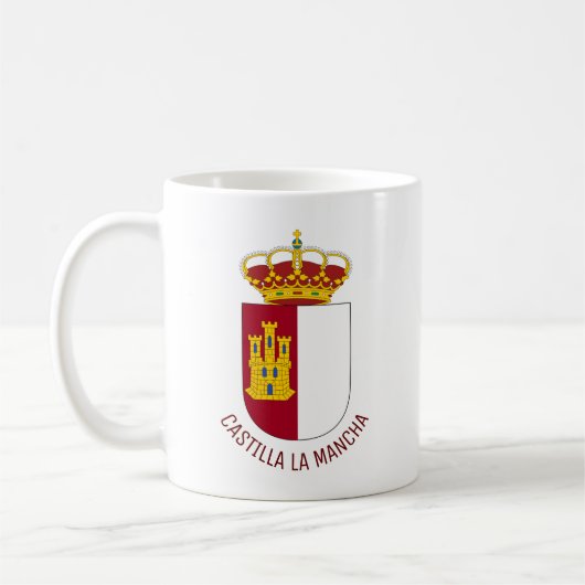 Kogeljas van Castilla La Mancha - Spanje Koffiemok (Links)