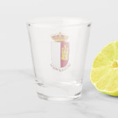 Kogeljas van Castilla La Mancha - Spanje Shot Glas (Achterkant)