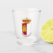Kogeljas van Castilla La Mancha - Spanje Shot Glas (Voorkant)