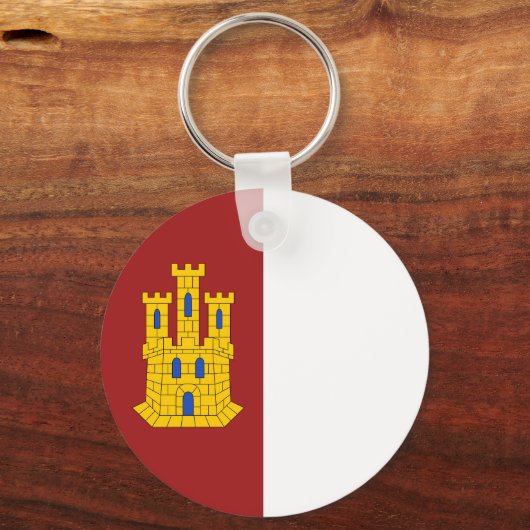Kogeljas van Castilla La Mancha - Spanje Sleutelhanger (Achterkant)