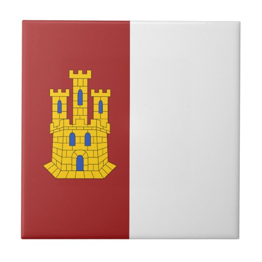 Kogeljas van Castilla La Mancha - Spanje Tegeltje (Voorkant)