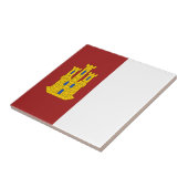 Kogeljas van Castilla La Mancha - Spanje Tegeltje (Zijkant)