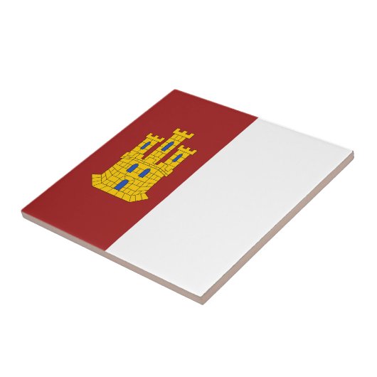 Kogeljas van Castilla La Mancha - Spanje Tegeltje (Zijkant)