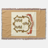 Kogeljas van de deelstaat Connecticut Deken (Voorkant)