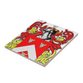 Kogeljas van wapens tegeltje (Zijkant)