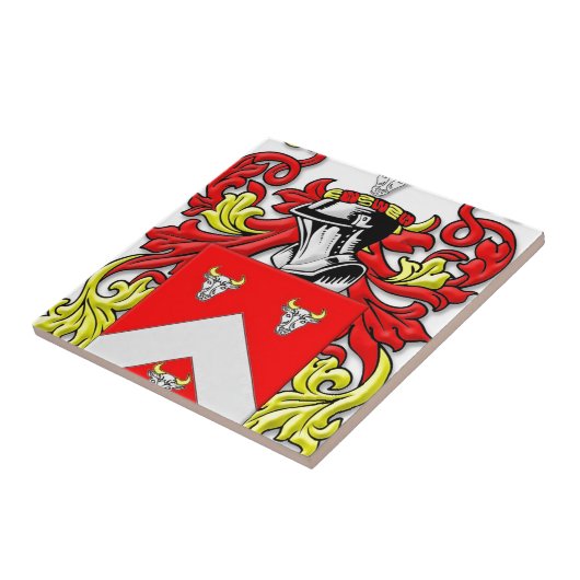 Kogeljas van wapens tegeltje (Zijkant)