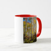 Kogelkleuren van Aspen-bomen 5 Mok (Voorkant rechts)