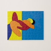 Kogelkoppeling Abstract Legpuzzel (Horizontaal)