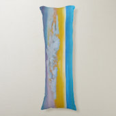 Kogelkussenkussens, zeilen/oceaanzonsonderstel lichaamskussen (Voorkant Verticaal)