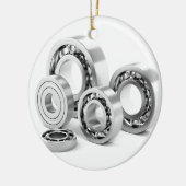 Kogellagers met verschillende maten keramisch ornament (Links)