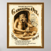 Kogelolie van de koopman ~  Adverteren Poster (Voorkant)