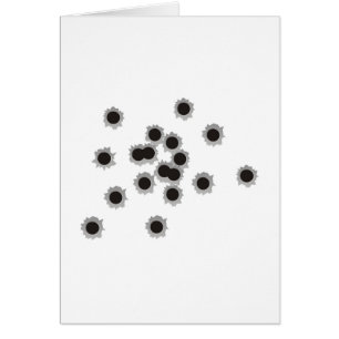 Kogelopeningen van een geweer of pistool, eventuee