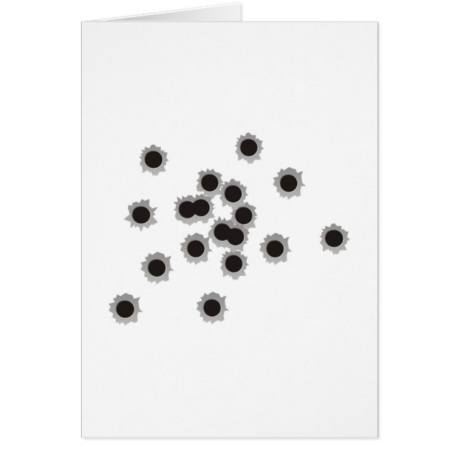 Kogelopeningen van een geweer of pistool, eventuee (Voorkant)