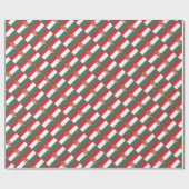 Kogelpapier met Hongaarse vlag Cadeaupapier (Vlak)