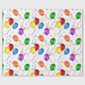 Kogelpapier voor ballonnen cadeaupapier (Vlak)