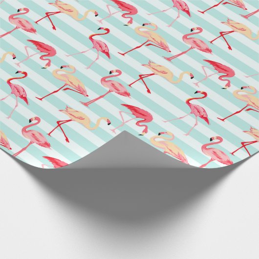 Kogelpapier voor de verpakking van telkens roze fl cadeaupapier (Hoek)