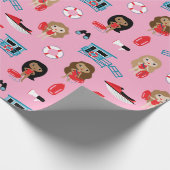 Kogelpapier voor reddingsdoeleinden cadeaupapier (Hoek)