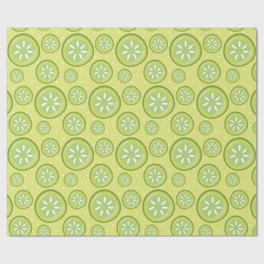Kogelpapier voor vun spa-komkommer cadeaupapier (Vlak)