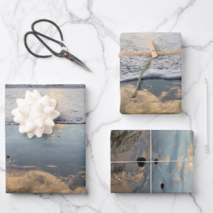 Kogelpapier voor zonneschijnverpakkingen met drie  inpakpapier vel